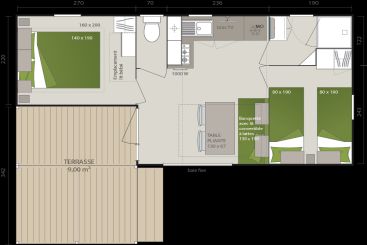 logia 2 terrasse couverte