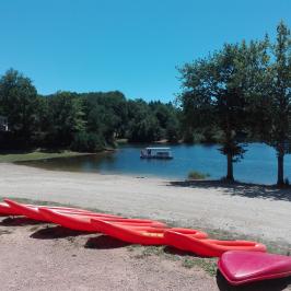 VUE DU SNACK BAR DE LA PLAGE